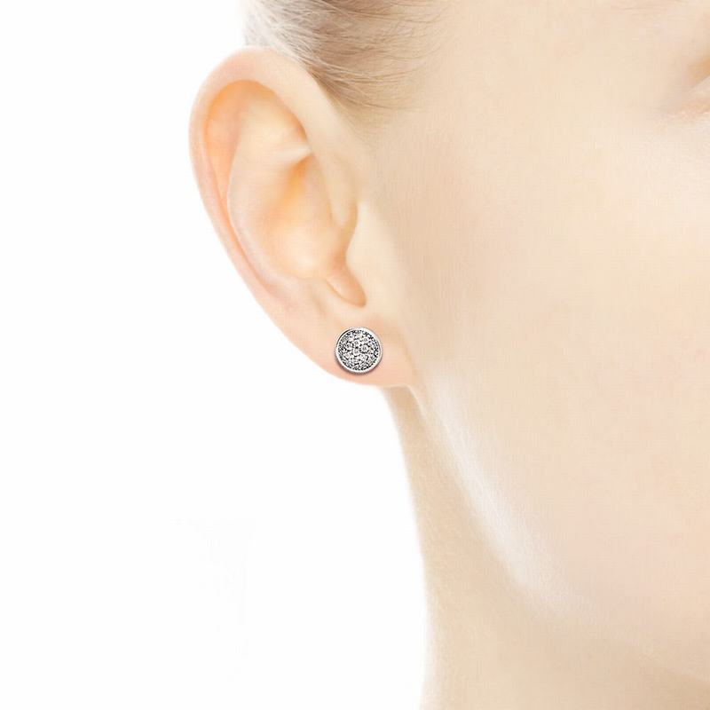 Pandora Dazzling Droplets Stud Earrings Silver Egypt RU8570193